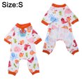 thumbnail image 2 of Ropa para el hogar para mascotas, pijamas para perros, pijamas de cuatro patas de algodón para mascotas, ropa con patrón bonito para perros y gatos MFZFUKR BST2001550-2, 2 of 6