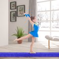 thumbnail image 2 of Costway 7FT Folding Floor Balance Beam Gymnastics Equipment for Practice Training Blue, 2 of 10
