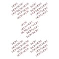 thumbnail image 1 of relayinert Mini Organisateur de Colliers en Forme de Bonbon Rangement de Colliers Rose 10 Pcs 5Set, 1 of 6