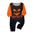 thumbnail image 2 of Halloween Family Matching Pajamas Long Sleeve Holiday Sleepwear Cozy Lounge Wear Clothes Festive House Wear Nightshirt Matching Outfits for Whole Family Halloween Gifts, 2 of 4