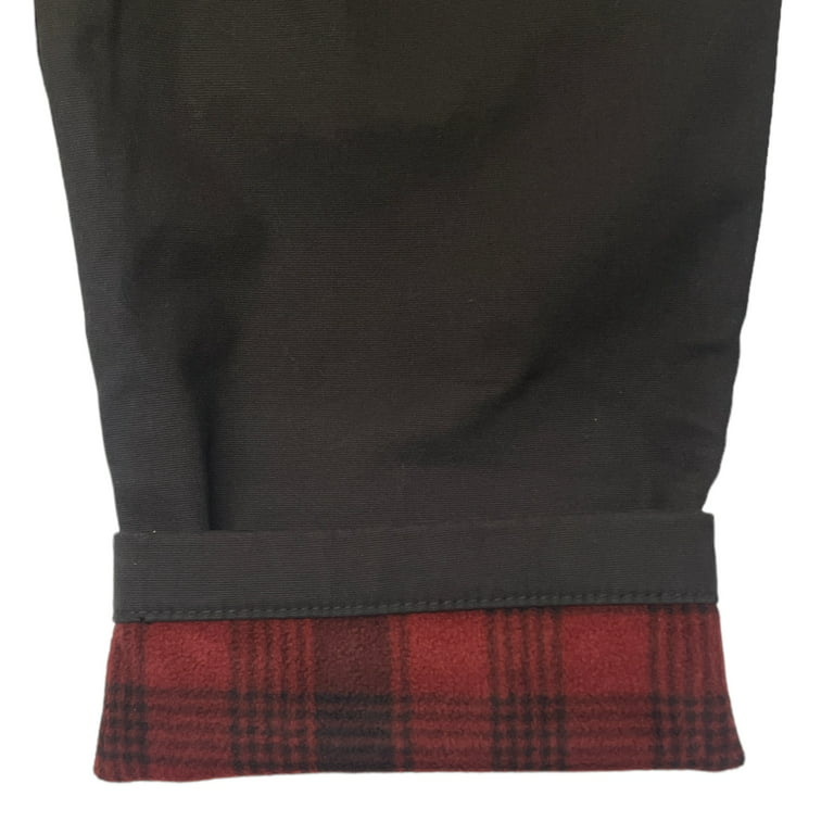Coleman Men's Bonded Fleece Lined Tear Resistant Comfort Stretch Utility  Pant (Phantom, 38x32) 