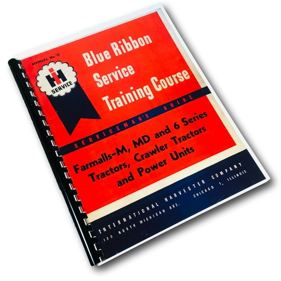 International Farmall M Mv Md Super M Tractor Factory Oem Service Repair Manual