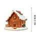 thumbnail image 3 of Ireezec Christmas Ornament Hanging Decorations, Acrylic Hou Winter Snowy Scenery Holiday Tree Decor for Home Party Festival Gift Decoration, 3 of 6