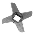 thumbnail image 3 of Professional Cross-Shaped Steel Meat Grinder, Mincer Blade, Cutting Piece No. 8, 3 of 4