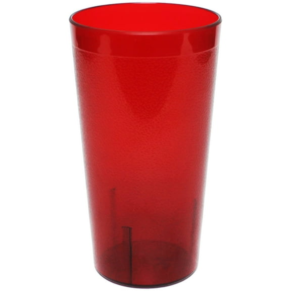 Excellante 16 oz tumbler, red, comes in dozen