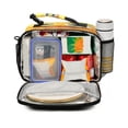 thumbnail image 2 of 6L Leakproof Lunch Tote with Thermal Lining Lunch Bag Picnic Cooler Bag Yellow Pineapple, 2 of 9
