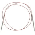 thumbnail image 2 of Red Lace Stainless Steel Circular Knitting Needles 60"-Size 10/6mm, 2 of 2