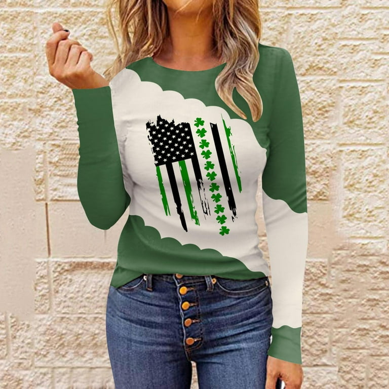 St patrick's hotsell day crop hoodie