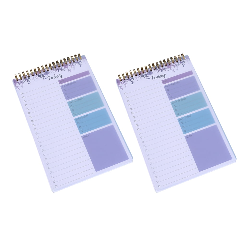 Daily Planner Weekly Planner Notepads Management Notebook Personal Organisers