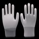thumbnail image 2 of Guantes recubiertos de PU, blancos, libres de polvo, electrónicos, antiestáticos, recubiertos, guantes de trabajo, guantes recubiertos de PU, 2 of 3