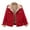 Red, variant on Xysaqa Women's Winter Warm Fleeces Lined Jean Jacket Thicken Sherpas Denim Jacket Casual Button Coat Outerwear with Pockets (S-3XL)