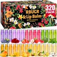 thumbnail image 1 of Bálsamo labial RBUGR, 320 unidades, a granel, paquete de 12 sabores, hidratante, 1 of 6