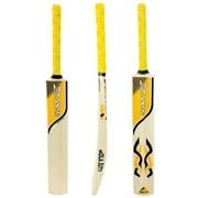 Cricket Bat Kashmir Willow Net Practice Soft Tennis Ball Yellow 44mm ADULT SIZE