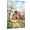 Frame-style, variant on Vintage Red Barn Wall Art Watercolor Rustic Farmhouse Kitchen Spring Poster