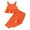 Orange, variant on Afdoent Toddler Baby Girl Clothes Summer Style Sleeveless Tank Top & Soft Pants Two Piece Set Solid Color Casual Outfit Comfortable 6-9 Months