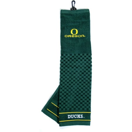 Team Golf NCAA Oregon Embroidered Golf Towel