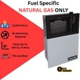 thumbnail image 4 of Comfort Glow Direct Vent Liquid Propane Heater, 11,000 BTU, Wall Mount, 375 sq ft - DVP11, 4 of 15