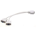 thumbnail image 2 of Durable Male to 2 Female Monitors Y-Splitter Cable Wire Adapter for VGA Video, 2 of 8