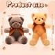 thumbnail image 2 of Peluche con forma de oso hidrén, 30 cm, regalo para niños de 12 pulgadas, 2 of 7