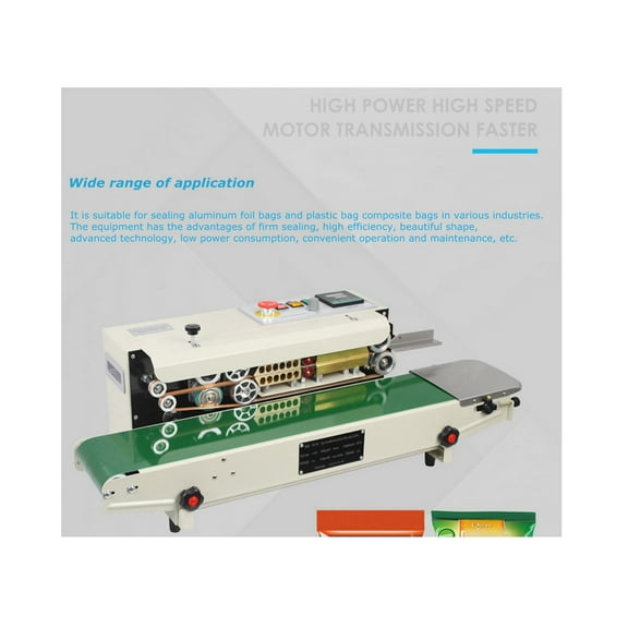 Continuous Sealing Machine Band Horizontal Commercial 110V