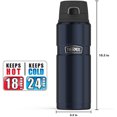 thumbnail image 2 of Botella de bebida THERMOS Stainless King, 710 ml, azul, 2 of 3