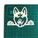 thumbnail image 2 of Troquel De Acero Al Carbono Exquisito Diy Relieve De Metal Troqueles De Corte De Moda Molde De Cuchillo De Grabado Reutilizable Con Forma De Perro Para Clips Álbumes De Fotos Relieve Scienceny HA019462-00, 2 of 7