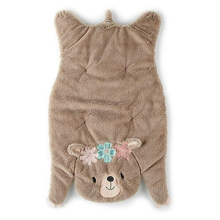 UPC: 0190945071736 | Levtex Baby – Malia Playmat – Bear – Taupe Pink and Teal – Nursery Accessories