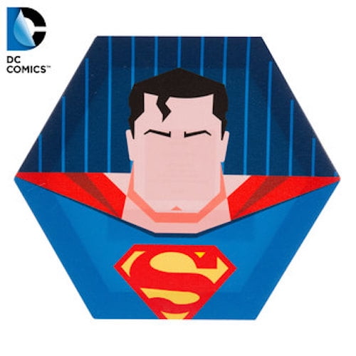 Superman Hexagon Canvas Wall Art Home Decoration Theater Media Room Man Cave Walmart Com Walmart Com