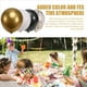 thumbnail image 5 of Globos Negros y Dorados, 67 Piezas de 12 Pulgadas, Globos de Confeti Negro, y Dorado para Cumpleaños, Bodas, Año, 5 of 5