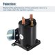 thumbnail image 5 of Relé de Interruptor de Solenoide Unique Bargains 12V 200A 4 Terminales Tono Plateado, 5 of 7