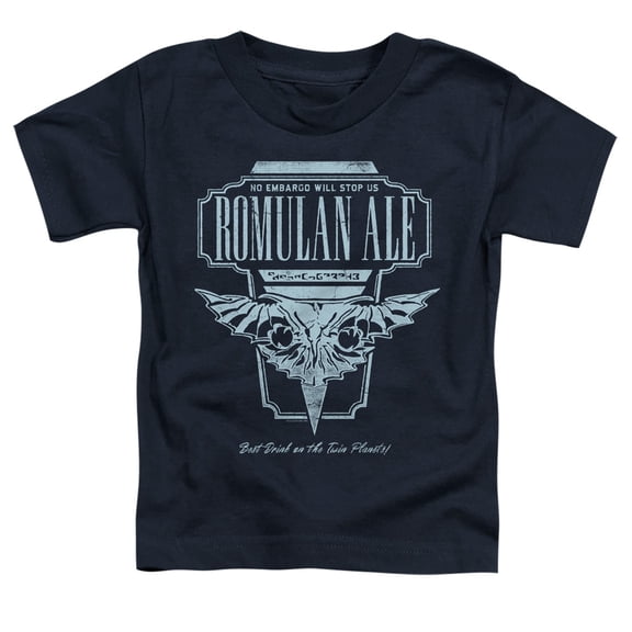 Star Trek The Next Generation Romulan Ale Toddler T-Shirt Navy