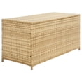 thumbnail image 4 of SAFAVIEH Oliveira Outdoor Patio Cushion Box, Natural/White, 4 of 14