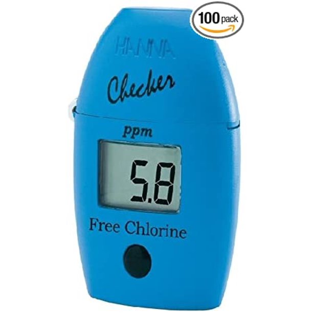 COMBO! RovKeav HI701 Checker HC Handheld Colorimeter for Free Chlorine plus (1) HI 70125 (25