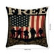 thumbnail image 2 of America Flag Double Sides Print Cushion Cover For Bed Sofa Cartoons Tetragonum Couch Pillow Cover, 2 of 5