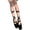 Black strappy lace c, variant on Women Girls Dancing Invisible Low Cut Short Socks Japanese Sweet Crisscross Satins Ribbon Straps Bandages Socks
