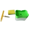 thumbnail image 3 of Dispenser Soap Dispenser Box ABS Press Type Sponge Holder Washing Tool for Kitchen Countertop, 3 of 4