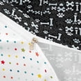 thumbnail image 4 of Homewish Paw Bone Twin Duvet Cover,Cartoon Dog Themed Twin Bedding,Black,Polkadot Reversible,2-Piece,1 Duvet Cover and 1 Pillowcase, 4 of 6
