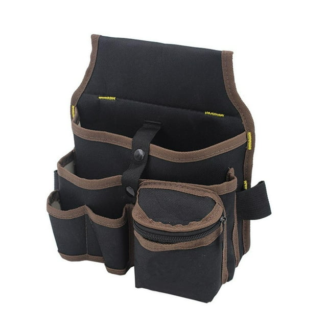 Electrician Tools Belt Storage Waist Bag Adjustable for Electrician Outdoor Working With Large Capacity Canvas Pouch for Convenient Tool Carrying