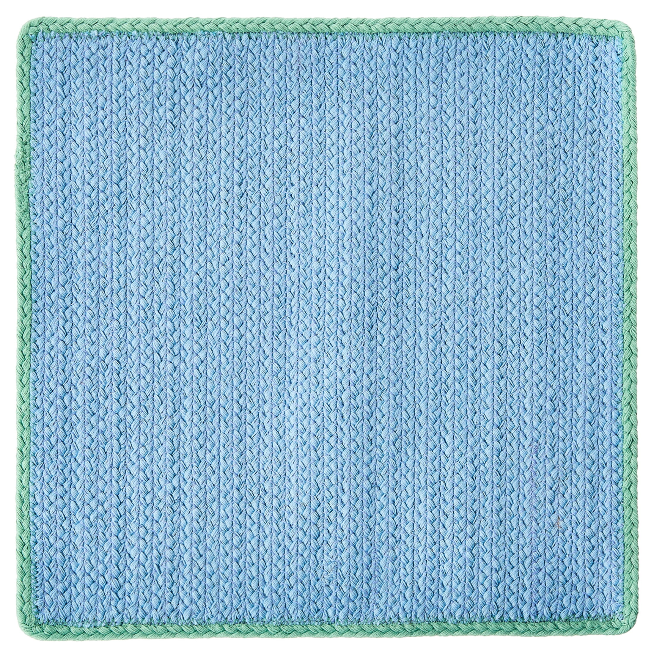 Sheila Bridges Philadelphia Collection Placemat Set, Blue, 14" x 14", 4 Count
