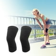 thumbnail image 5 of Unique Bargains 1 Pair Lightweight Knee Pads Large Size Black, 5 of 6