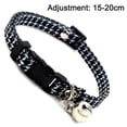 thumbnail image 2 of Collar de perro con el collar plástico del animal doméstico del diseño del clip de la hebilla ajustable, 2 of 5