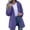 Purple, variant on Zeliretfy Womens Long Waterproof Rain Jacket Windproof With Hood For Outdoor Hiking Travel Casual Wear Lightweight Rain Coat Trench Style Outerwear Coat