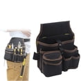thumbnail image 1 of Sacoche Ceinture Taille Sac à Outils Électrique Sac de Rangement Haute Capacité Poches Taille Sac de Transport Outils Maison, Réglable, 1 of 5