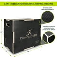 thumbnail image 6 of ProsourceFit 3-in-1 Wood Plyometric Jump Box for Cross-Training Agility, 6 of 8