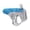 Blue, variant on Pet Cooling Evaporative Vest, Water Activated Breathable Summer Sun Protection Jacket Adjustable for Small to Large Dogs,Orange,S