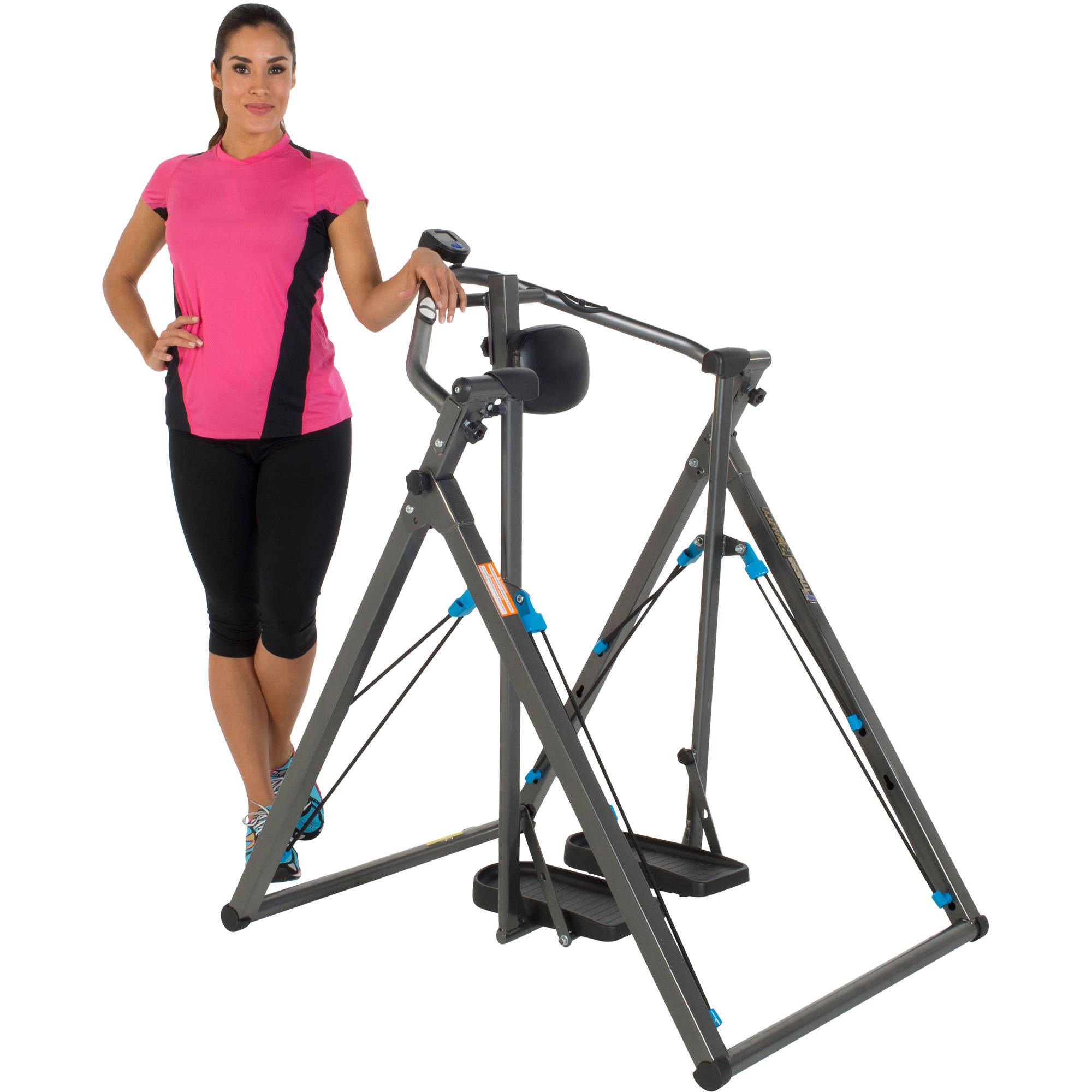 Fitness Reality Zero Impact 48" Stride Elliptical Cloud Walker X3 with Pulse Sensors - image 4 of 24