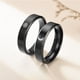 thumbnail image 5 of GOOHOCHY 1 par de anillos de promesa de acero inoxidable con forma de luna y sol a juego para él y ella, 5 of 7