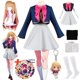 thumbnail image 2 of Disfraz de Hoshino Rubii para mujer, traje de Anime Oshi no Ko, abrigo, falda, uniforme JK, ropa de fiesta de Carnaval de Halloween, 2 of 5