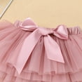 thumbnail image 6 of IDOPIP Baby Girls Boho Rainbow 2nd Birthday Outfit Long Sleeve Romper Tutu Skirt Set with Headband Fall Dress Clothes for Cake Smash 2 Years Dusty Pink TwoRainbow 2nd Birthday + Flower (Long Sleeve), 6 of 9