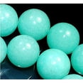 thumbnail image 6 of K-KED 10mm Natural Russian Blue Amazonite Gemstone Round Loose Beads 15Inch, 6 of 7